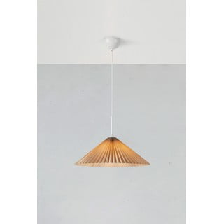 Lampada a sospensione beige ø 50 cm Plisado - Markslöjd
