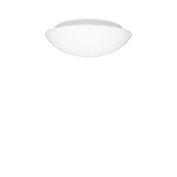Lampada da soffitto bianca ø 30 cm con paralume in vetro Mato - Sotto Luce