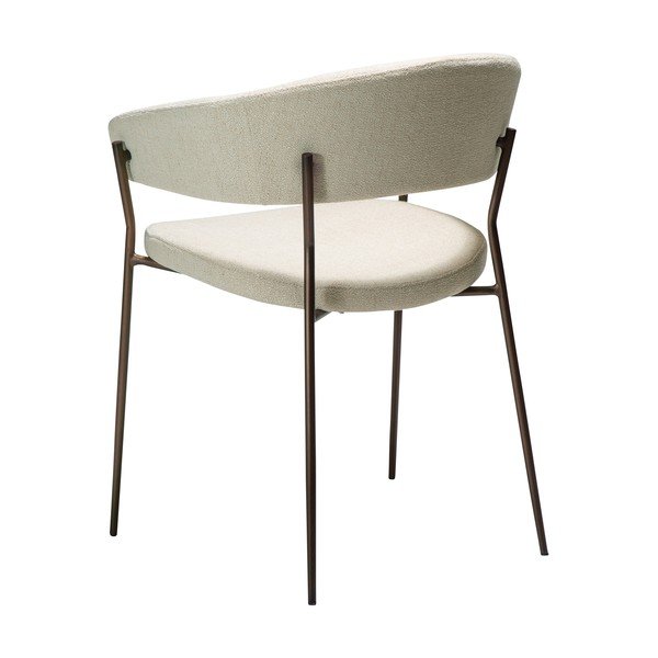 Sedia da pranzo beige con braccioli Reboot – DAN-FORM Denmark-image-3