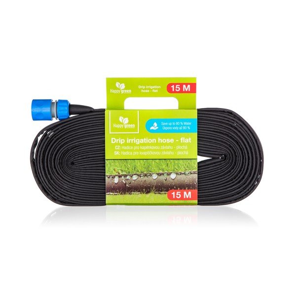 Tubo flessibile piatto 15 m - Happy Green-image-2