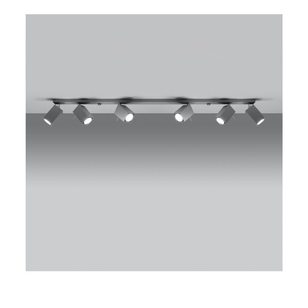 Faretto grigio 6x118 cm Toscana - Sollux-image-2