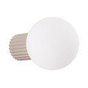 Lampada da parete grigio tortora Orbital – Sollux