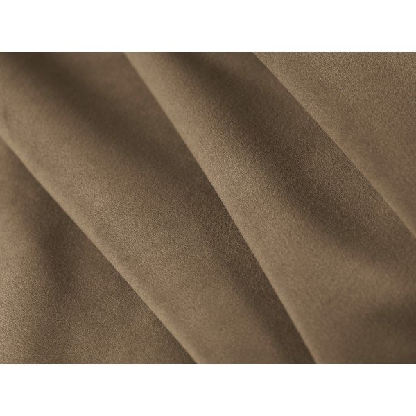 Divano grigio tortora con rivestimento in velluto 140 cm Abby – Micadoni -image-3