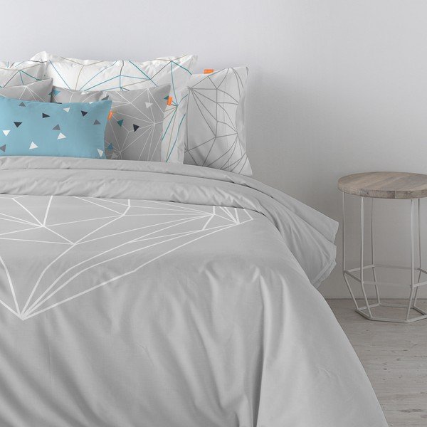 Set di 2 federe in cotone Cuore - Blanc-image-1