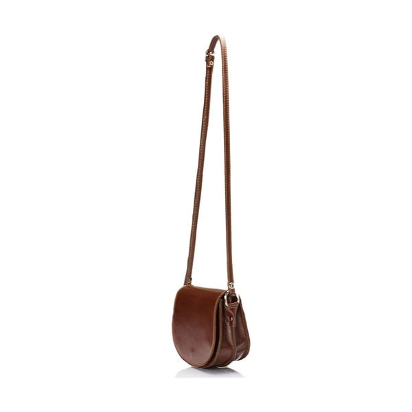 Borsa Gitte in pelle marrone - Giulia Massari-image-2