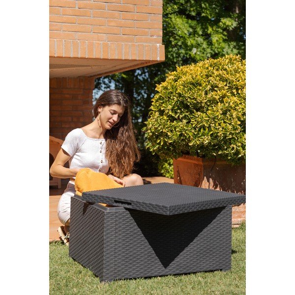 Tavolino da giardino in plastica 59x76 cm Olimpia – Toomax-image-1