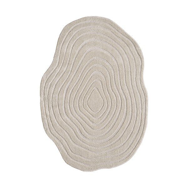 Tappeto beige 160x230 cm Pebble - ESTE