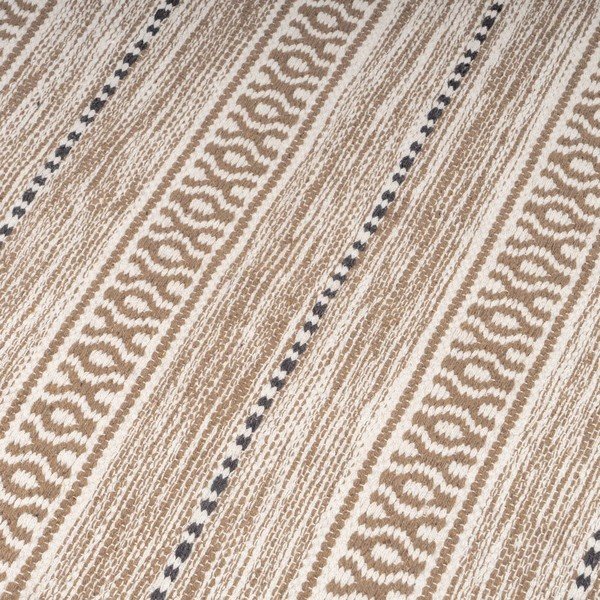 Tappeto beige in cotone lavabile  140x200 cm - Casa Selección-image-1