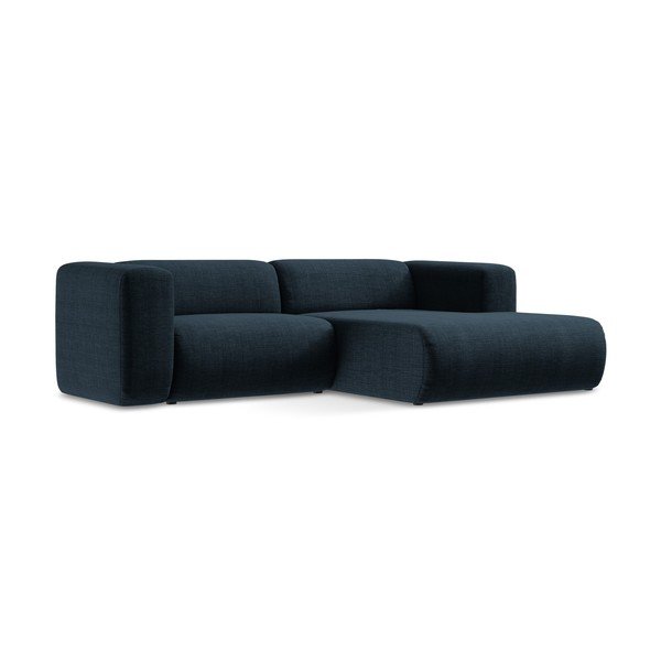 Divano angolare blu (con penisola a destra/con chaise lounge) Ekahi – Makamii-image-2