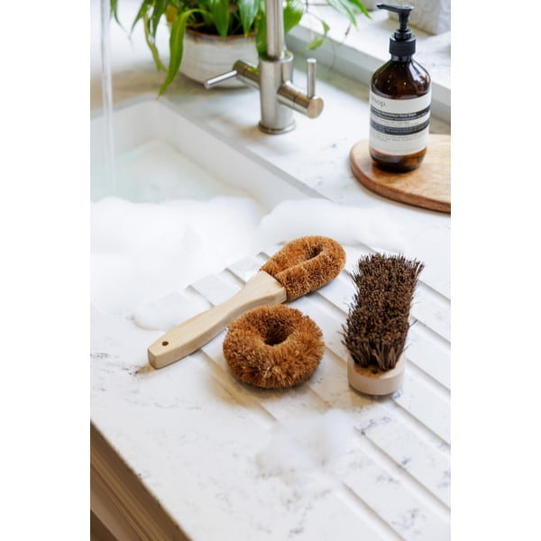 Set di 3 strumenti di pulizia in bambù Natural Elements - Kitchen Craft-image-4