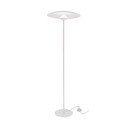 Lampada da terra LED bianca con paralume in metallo (altezza totale 140 cm) Lund – Candellux Lighting