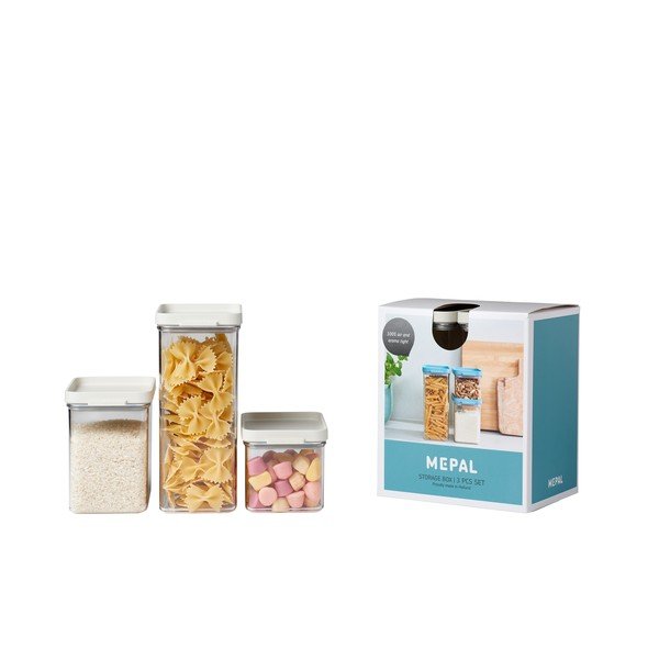 Vasetti per alimenti in set da 3 Omnia - Mepal-image-2