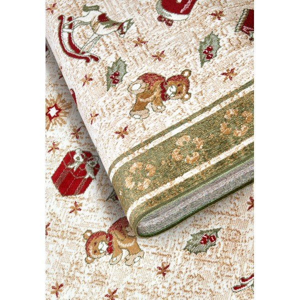 Tappeto verde natalizio in cotone 160x230 cm Toy's Delight Green Christmas - Villeroy&Boch-image-4