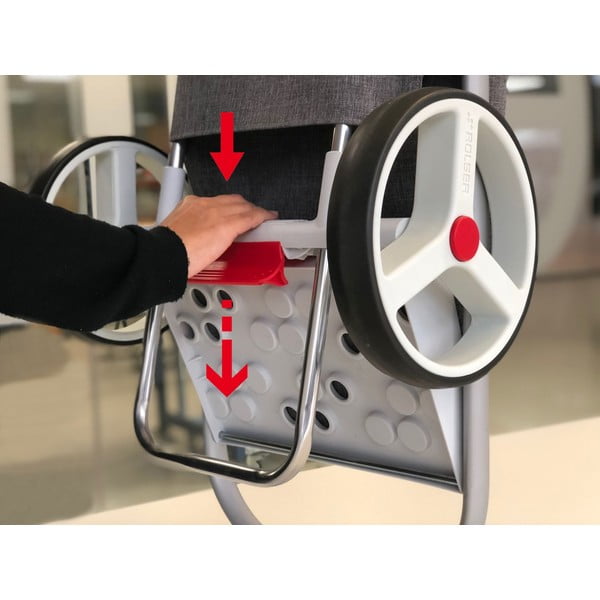 Carrello della spesa 53 l Com Tweed Polar Black Tube – Rolser-image-3