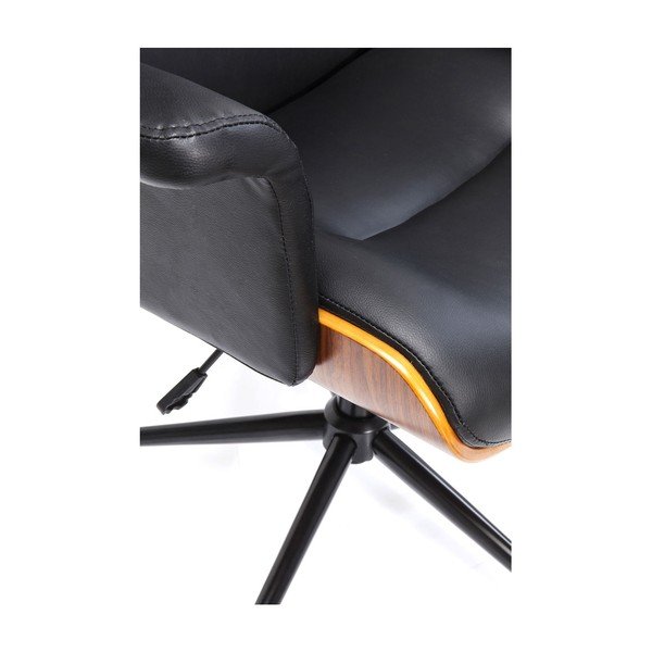 Sedia da ufficio nera Check Out - Kare Design-image-4