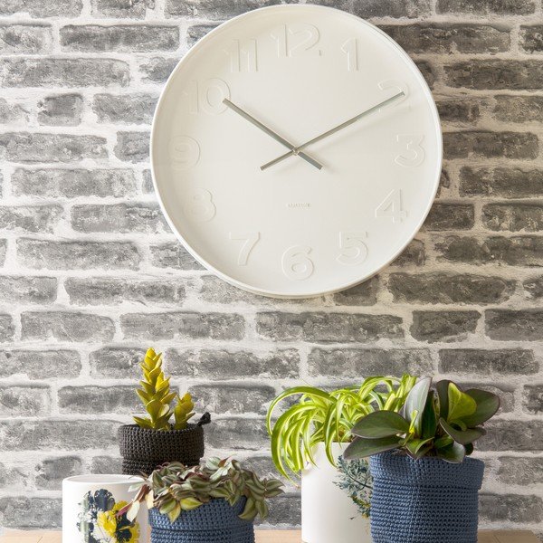 Orologio dentista bianco, ø 42 cm - Karlsson-image-2