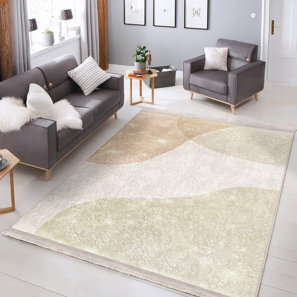 Tappeto beige 80x150 cm - Mila Home-image-2