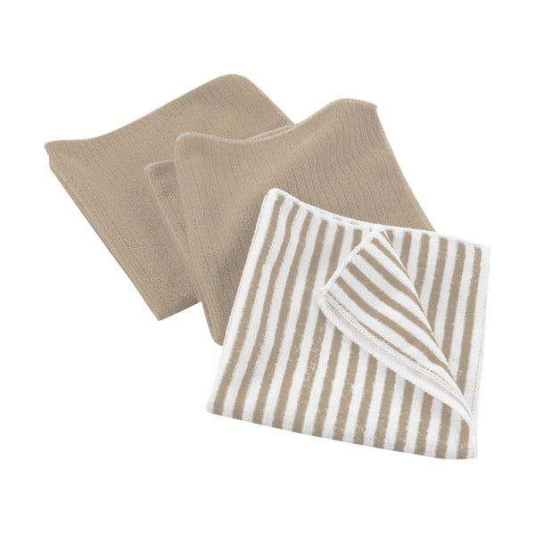 Set di 3 panni in microfibra 40x40 cm Cuistot - douceur d'intérieur