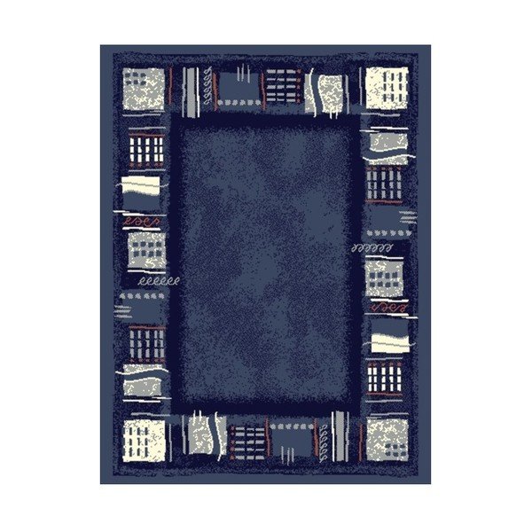 Modrý koberec Hanse Home Prime Pile Square, 170 x 120 cm