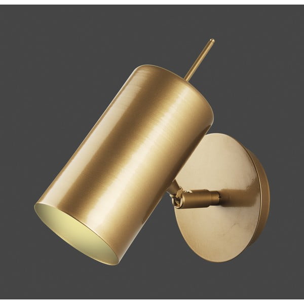 Lampada da parete color oro, altezza 23 cm Geo - Squid Lighting-image-1