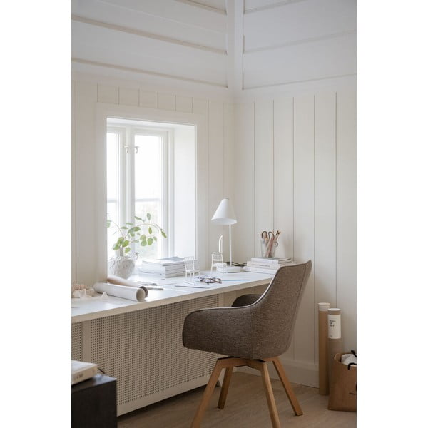 Set di sedie da pranzo beige in imbottito 2 pz Alison – Rowico-image-1