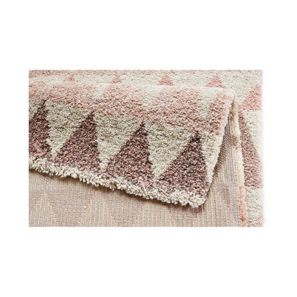Tappeto crema e rosa Allure Rose, 200 x 290 cm - Mint Rugs-image-3