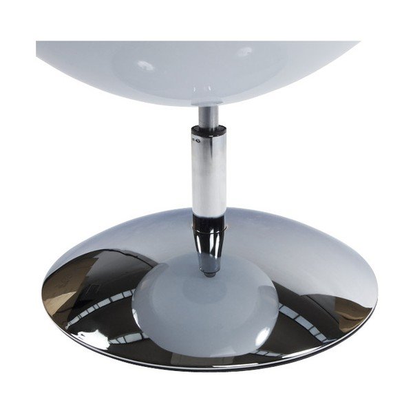 Poltrona girevole bianca Sphere - Kokoon-image-3