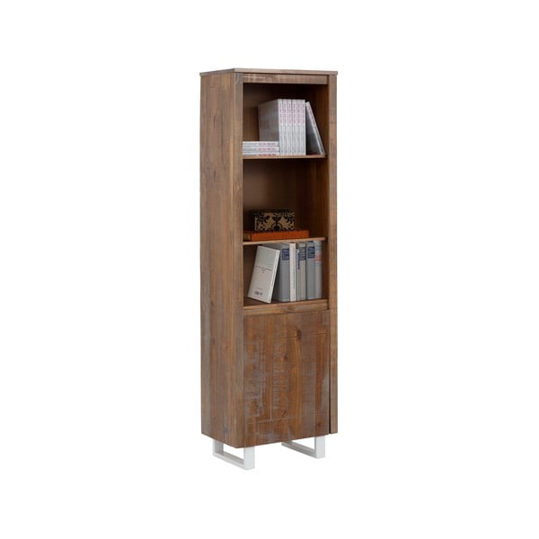 Libreria in legno di pino di colore naturale 55x180 cm Lagos - Støraa-image-3