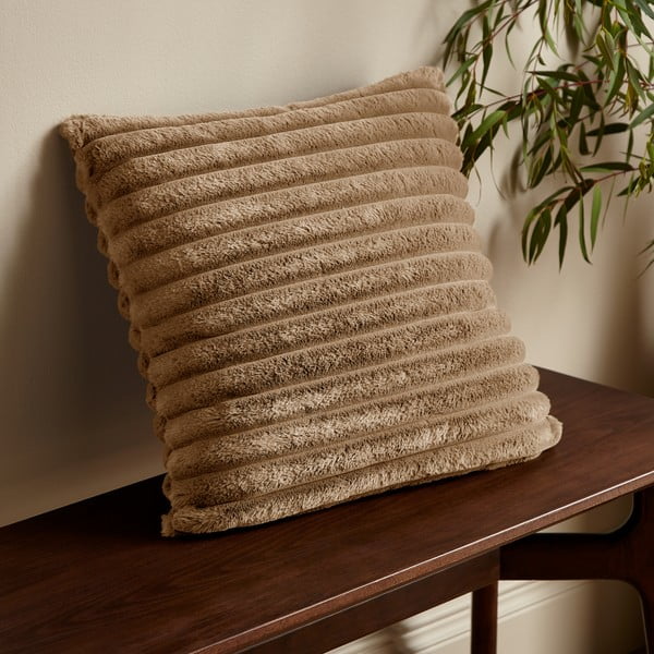 Cuscino decorativo 45x45 cm Cosy Ribbed - Catherine Lansfield-image-1