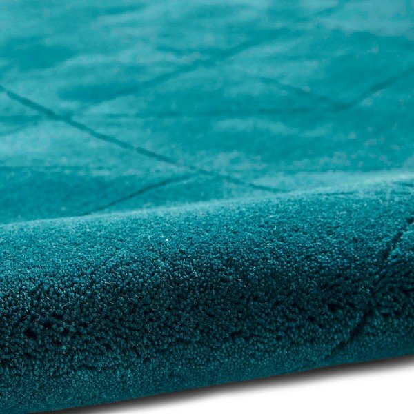 Tappeto in lana verde smeraldo , 120 x 170 cm Kasbah - Think Rugs-image-1
