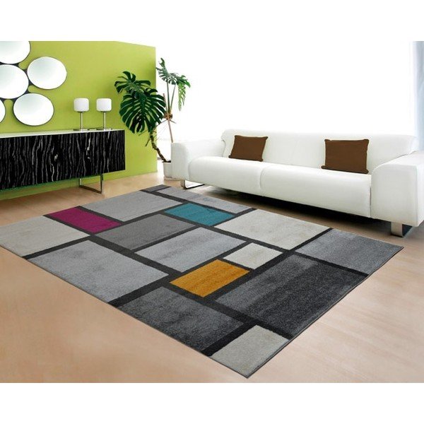 Koberec Webtappeti Specter Mustardo, 140 x 200 cm