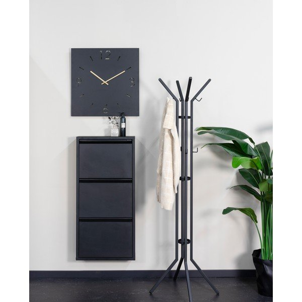 Appendiabiti nero in metallo 50x170 cm Jaimy – Spinder Design-image-1