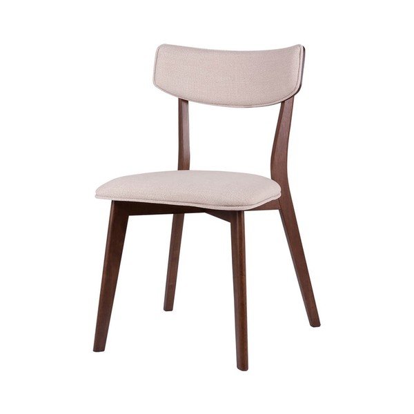 Set di 2 sedie da pranzo con base marrone scuro Anais - sømcasa
