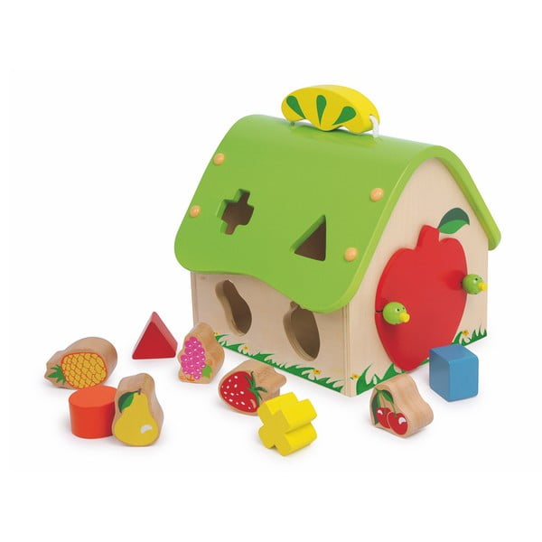Casa della frutta giocattolo in legno - Legler