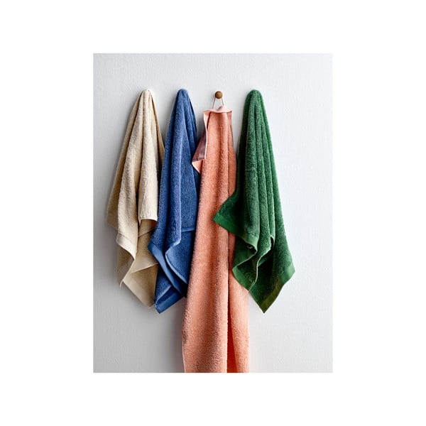 Asciugamano verde in cotone biologico 50x100 cm Comfort Organic - Södahl-image-2