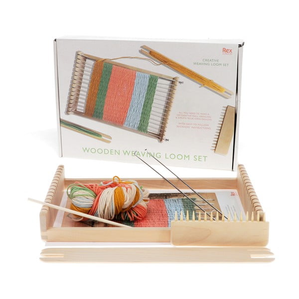 Set creativo Weaving Loom Set - Rex London