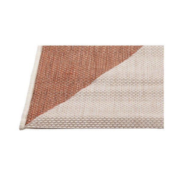 Tappeto da esterno beige-arancio , 160 x 230 cm Geo - Floorita-image-1