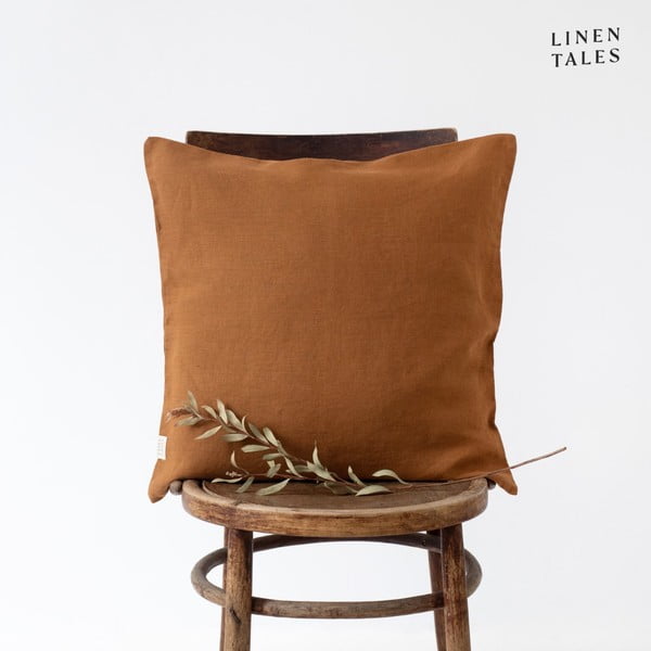 Federa 45x45 cm Hazelnut - Linen Tales