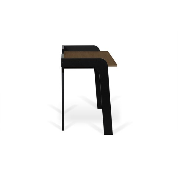 Tavolo da lavoro con piano in legno di noce 105x57,6 cm Maya - TemaHome-image-2