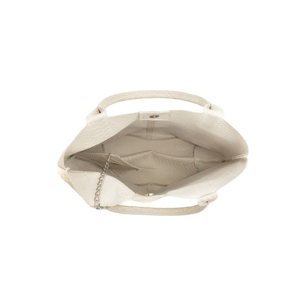 Borsa shopper in pelle beige Lola - Renata Corsi-image-3