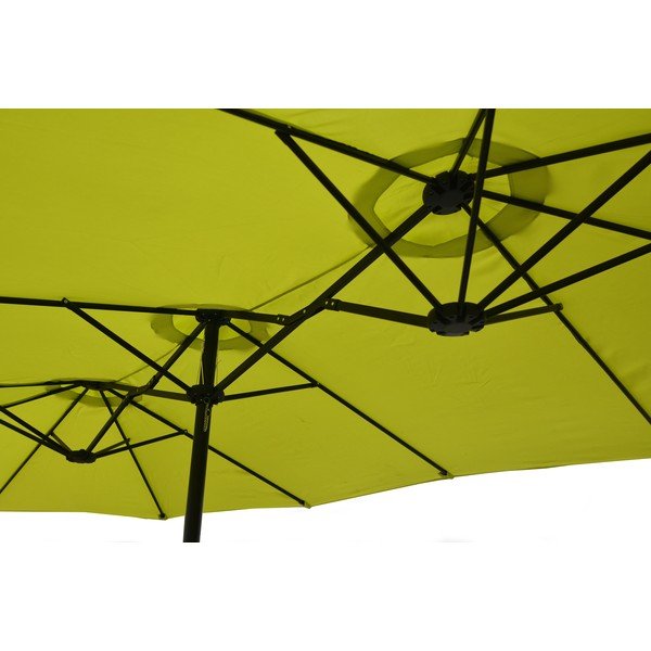 Ombrellone verde 456x270 cm Double - Rojaplast-image-1