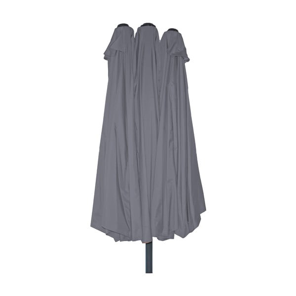 Ombrellone marrone chiaro 265x460 cm - Garden Pleasure-image-2