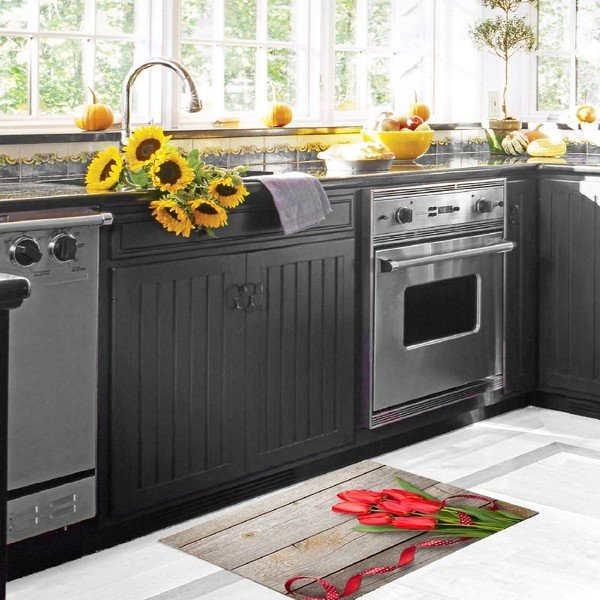 Tappetino in vinile Tulipani, 52 x 75 cm - Zerbelli-image-2