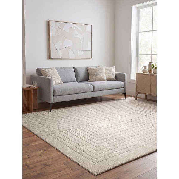 Tappeto color crema 200x275 cm Oslo – Asiatic Carpets-image-1