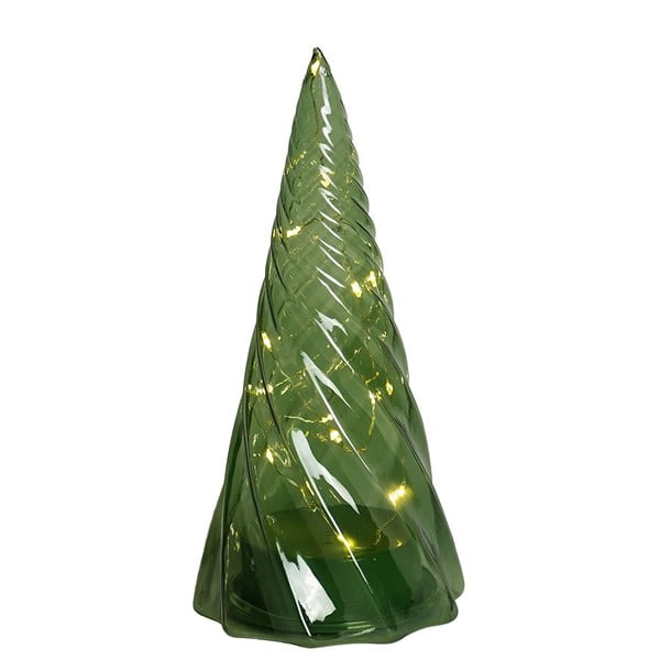 Decorazione natalizia luminosa verde ø 9,5 cm Vilma – Sirius