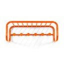 Attaccapanni da parete arancione in metallo con scaffale 72 cm Retro – Spinder Design