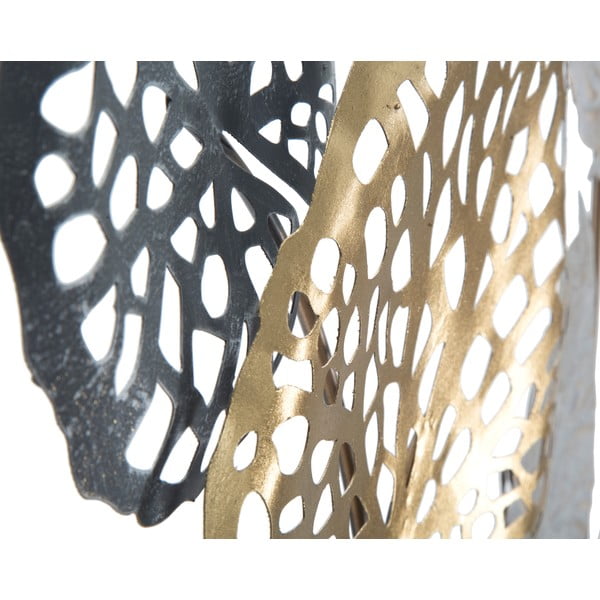 Decorazione da appendere in metallo con motivo a foglie Mauro Ferretti -B-, 100 x 80 cm Ory - Mauro Ferretti-image-3