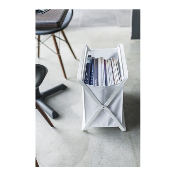 Cesto portaoggetti bianco Stoccaggio Tower - YAMAZAKI-image-2