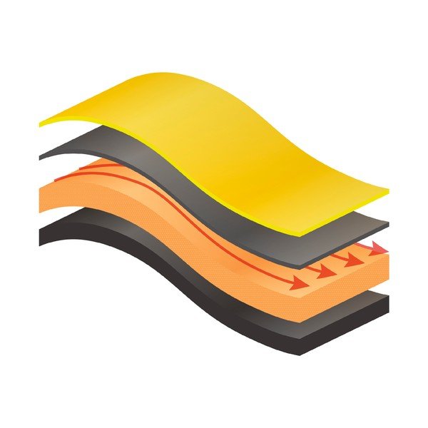 Žlutá dámská vesta se saunovacím efektem InnovaGoods, vel. M-image-2