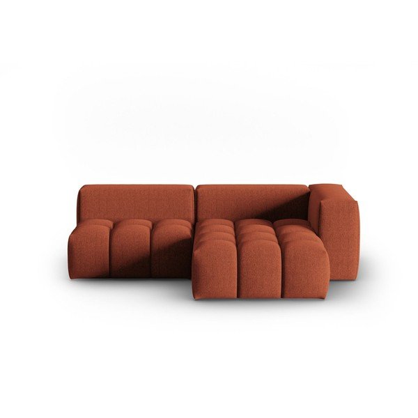 Divano angolare color terracotta (con penisola a destra/con chaise lounge) Verona – Cosmopolitan Design-image-2